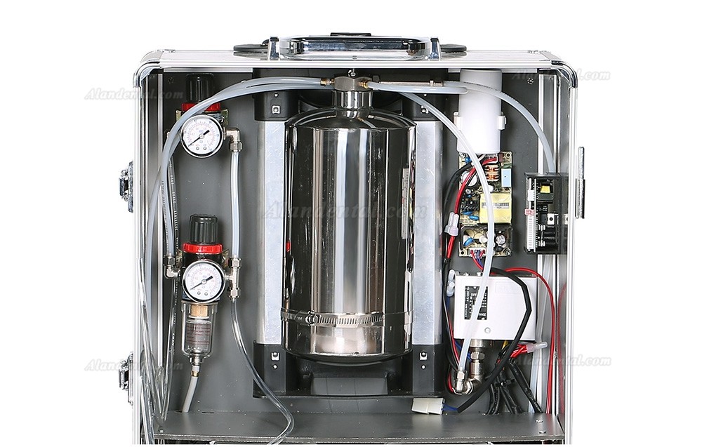 Best® BD-406A Dental Turbine Unit(Air Compressor+Suction System+Triplex Syringe)